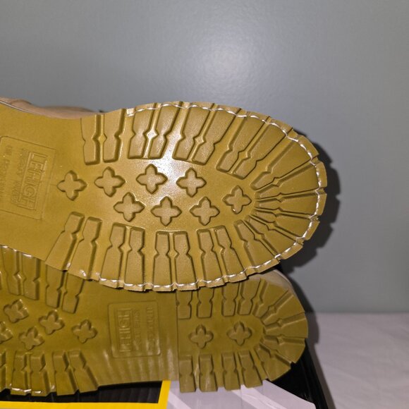 Lehigh Safety Steel Toe Work Boots 5030; Men's 9.5D, Tan, New in Box - Picture 8 of 10